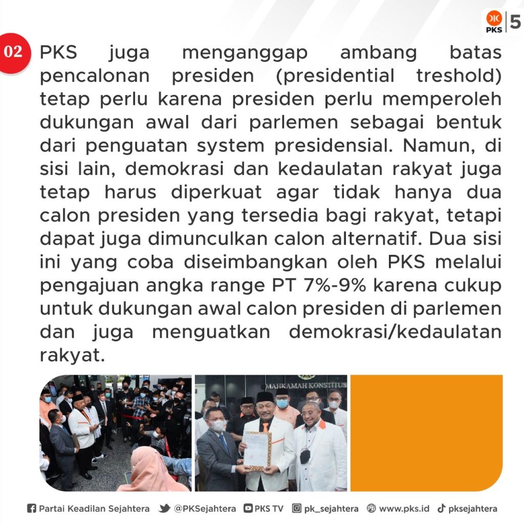 Mengapa PKS Mengajukan Uji Materi Ambang Batas Pencalonan Presiden Ke ...